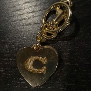 Coach Heart Keychain - image 1